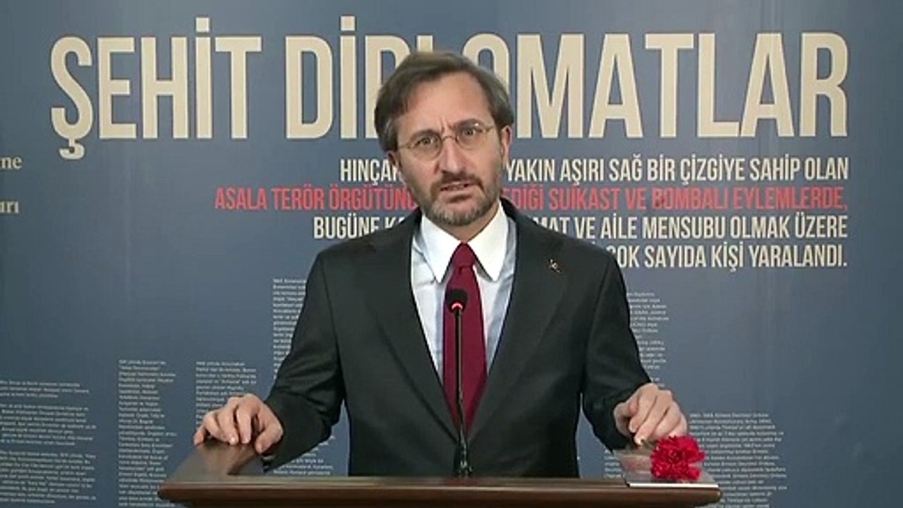 YouTube'tan Fahrettin Altun'un konuşmasına ''ne...