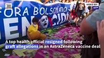 One dollar per vaccine: Brazil's fresh graft scandal revives calls for a Bolsonaro impeachment bid