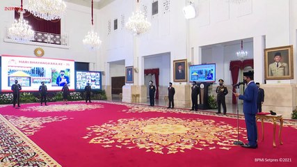 Ucapan Hari Bhayangkara ke 75 : PRESIDEN RI