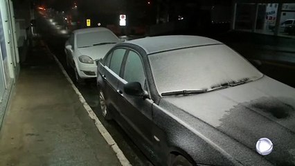 Hó borítja Brazília déli részét