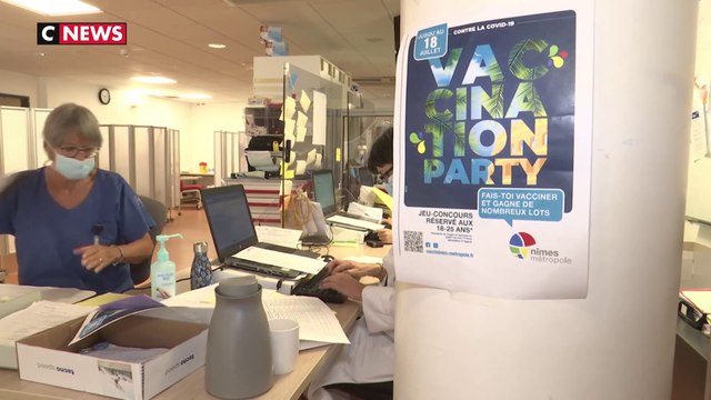 Nîmes : une tombola pour les jeunes vaccinés