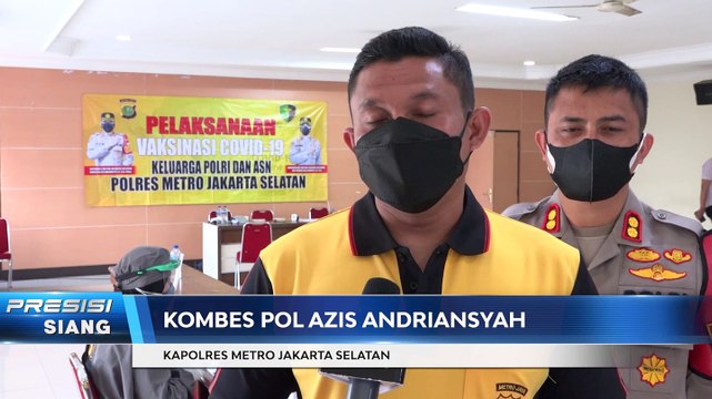 Polres Metro Jakarta Selatan Gelar Vaksinasi Massal Anak