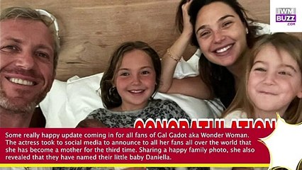 Congratulations Gal Gadot becomes mother for the third time, fans can’t stop celebrating