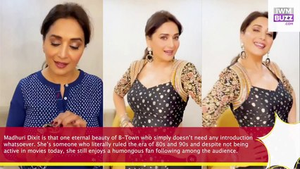 Watch Now Madhuri Dixit remembers Ranbir Kapoor in latest video, check out what she did