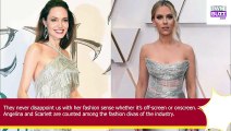 The Silver Glimmer Fashion From Angelina Jolie To Scarlett Johansson