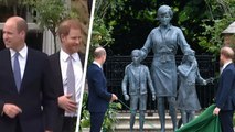 Prince William and Prince Harry REUNITE to Unveil Statue Honoring Late Mom Princess Diana