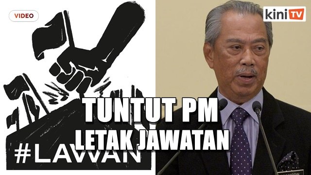 Bendera hitam pula berkibar, tuntut PM letak jawatan