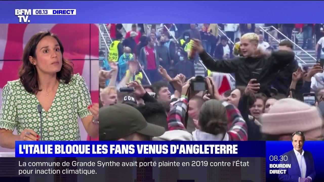Variant Delta: l'Italie bloque la venue de supporters anglais pour leur quart de finale