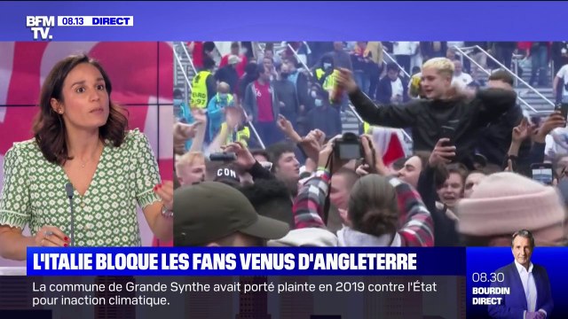 Variant Delta: l'Italie bloque la venue de supporters anglais pour leur quart de finale