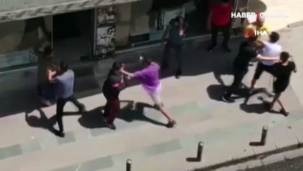 Suriyeli iki grup birbirine girdi