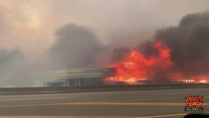 캐나다 서부 폭염 속 산불..."리턴 마을의 90% 불타" / YTN