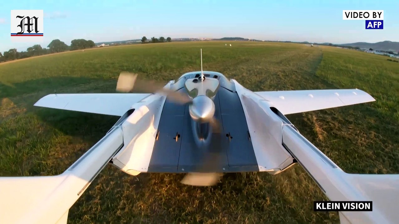 Flying car completes first ever inter-city flight over Bratislava