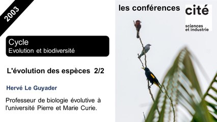 L'évolution des espèces 2/2
