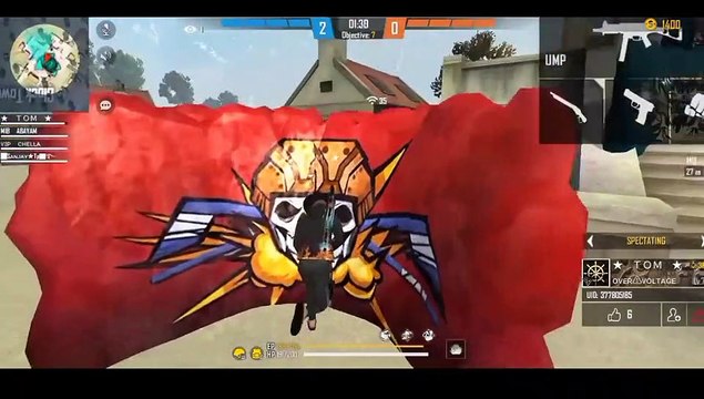 Garena - Free fire game play | Tom gamers | Squad vs squad gameplay