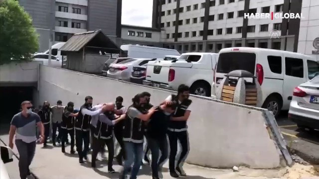 Sedat Peker suç örgütüne yönelik operasyon! 10 şüpheli adliyeye çıkarıldı