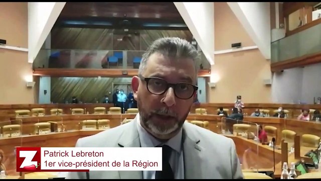 Patrick Lebreton devient 1er vice-président de la Région