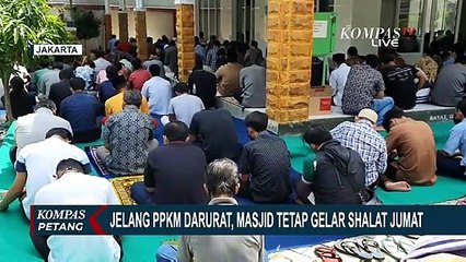 Masih Gelar Sholat Jumat, Pihak Masjid Tunggu Edaran MUI DKI Soal PPKM Darurat