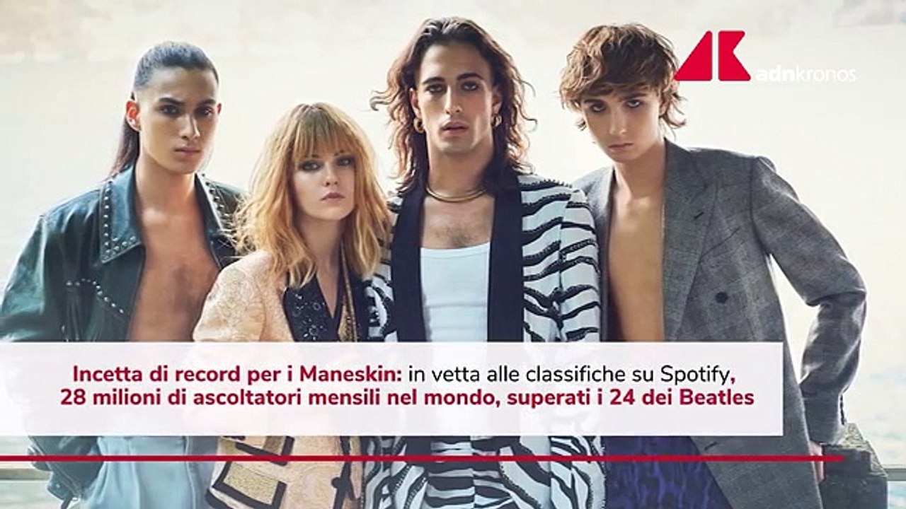 Maneskin, un record dopo l'altro