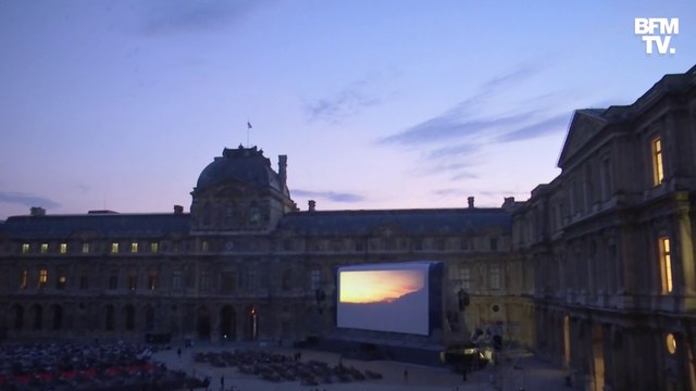 Le Louvre se pare d'un cinéma en plein air pour le week-end