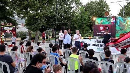 Menteşe Belediye Tiyatrosu perdelerini açtı