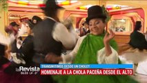 Homenaje a la chola paceña con música y danza desde un Cholet de la ciudad de El Alto