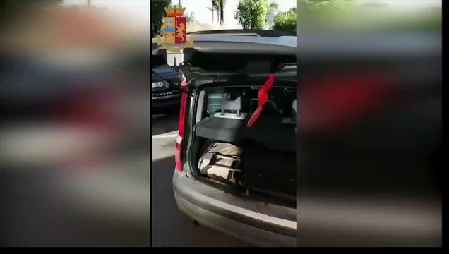 Fiano Romano (RM) - 68 chili di cocaina purissima in una Panda: arrestato 36enne (02.07.21)