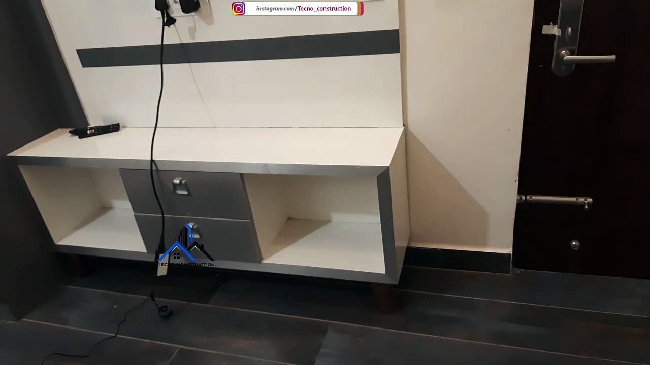 LCD Wall unit Design Idea | Can you find any mistake??? Watch Carefully and comment below  wall