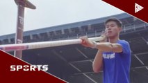 Philippine pole vault record, muling binasag ni Obiena