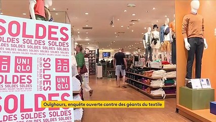 Ouïghours : enquête ouverte contre des géants du textile