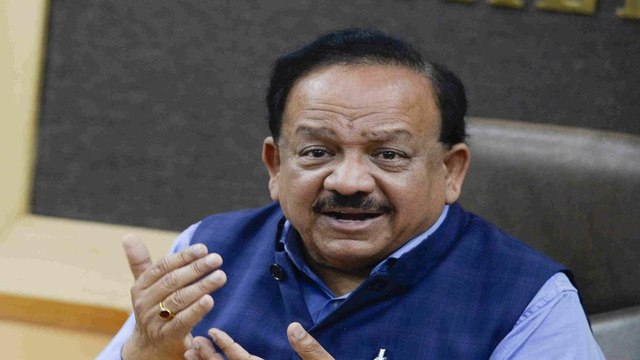 Minister Harsh Vardhan's befitting reply on Rahul's tweet