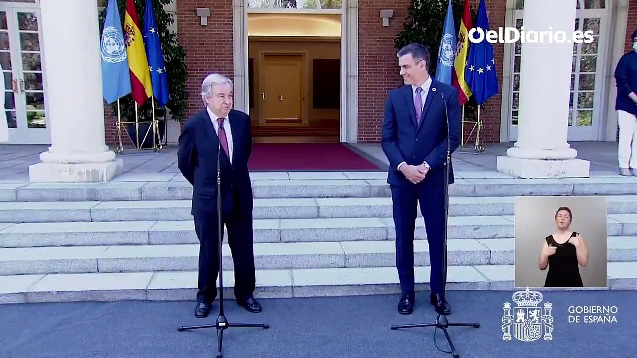 El secretario general de la ONU respalda los indultos: "La creación de condiciones para que el dialogo pueda fructificar es importante"