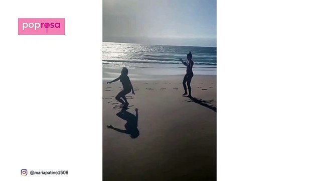 María Patiño te hace el pino-puente sin partirse los piños