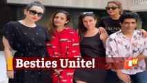 Kareena Kapoor, Malaika Arora, Karishma Kapoor & Amrita Arora At Manish Malhotra’s Lunch!