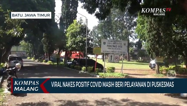 Viral Nakes di Puskesmas Kota Batu Positif Covid Tetap Beri Pelayanan, Ini Penjelasan Satgas