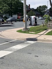 Cyclist Has Close Call With Tow Cable