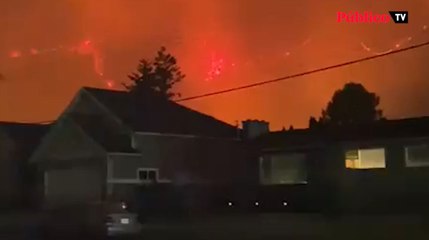 Lytton, el pueblo canadiense de los casi 50º C, en llamas