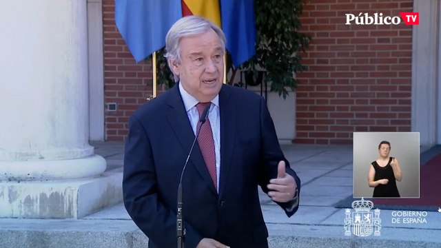 António Guterres sobre el Sáhara Occidental: La dificultad es que planteamos trece nombres de enviado especial