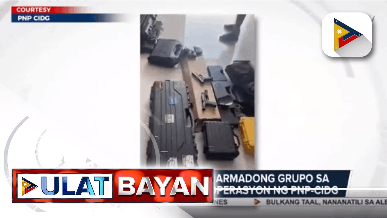 Lider ng hinihinalang armadong grupo sa Bulacan, arestado sa operasyon ng PNP-CIDG; Matataas na kalibre ng baril at kilu-kilo ng iligal na droga, nasabat sa bahay ng suspek