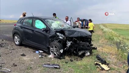 Sarıkamış’ta feci kaza:  2 ölü, 7 yaralı