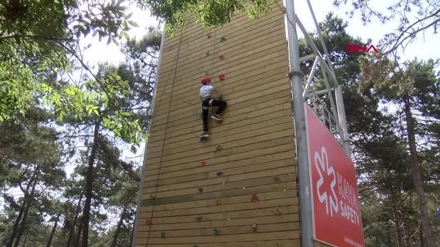 SPOR Spor İstanbul'dan çocuklar için doğa kampı