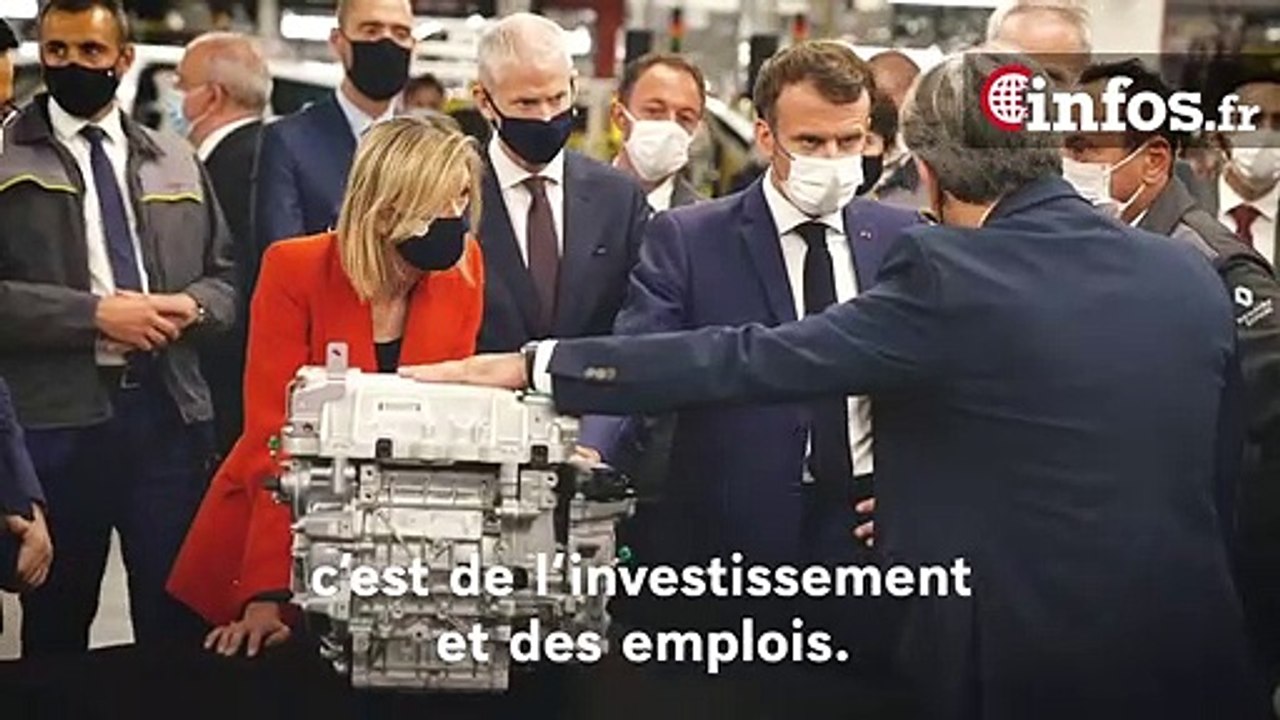 Emmanuel Macron: "Ensemble, soyons fiers et continuons de faire avancer notre industrie"