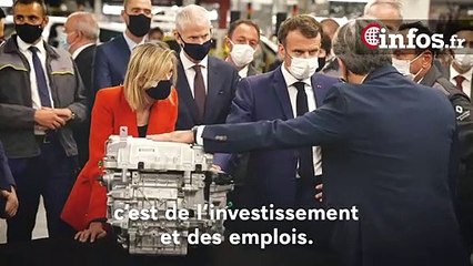 Emmanuel Macron: "Ensemble, soyons fiers et continuons de faire avancer notre industrie"
