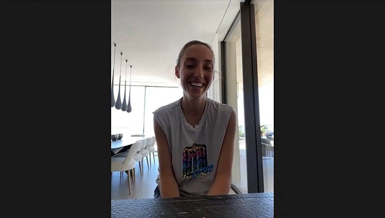 Tiziri Digne, la femme de Lucas Digne, en interview exclusive pour "Purepeople.com".