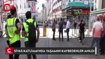 Sivas Katliamı'nın 28'inci yılında, hayatını kaybedenler anıldı