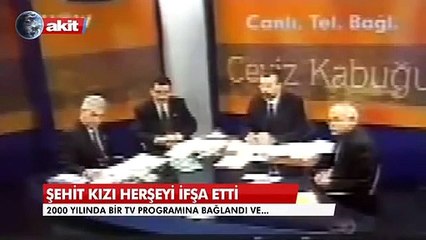 Şehit kızı canlı yayında MHP'li bakanı rezil etti!