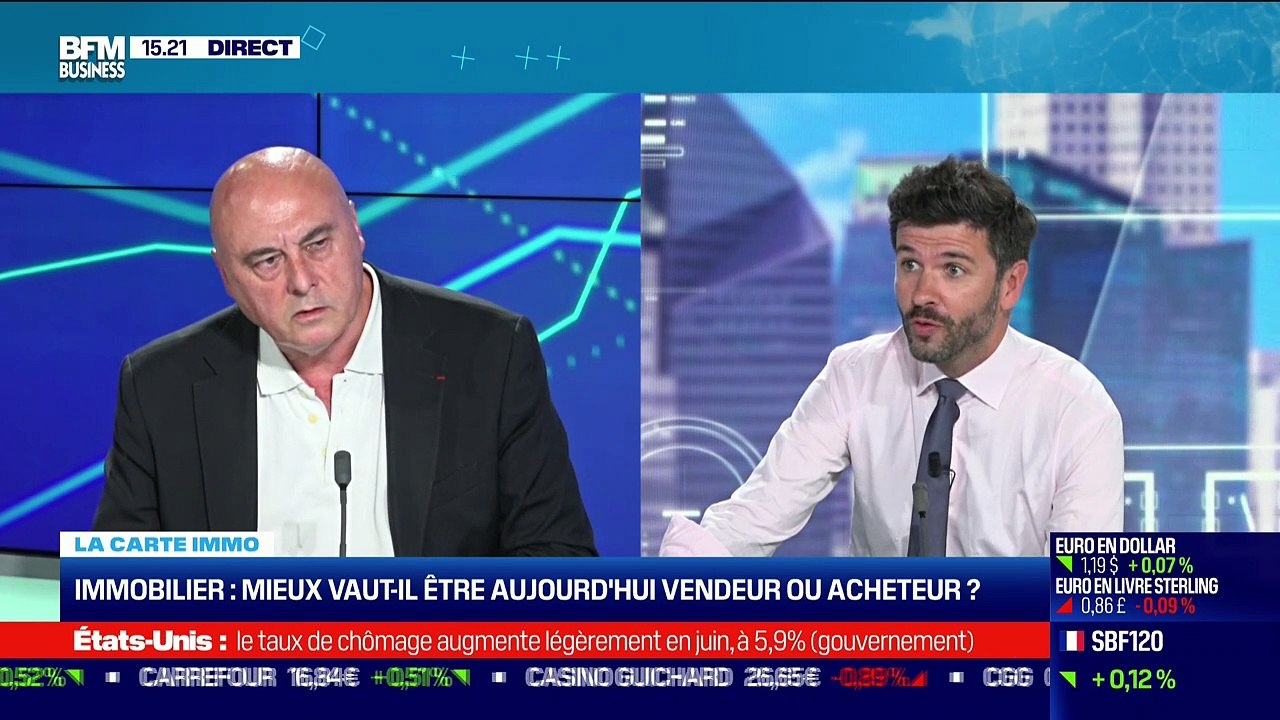 Henry Buzy-Cazaux (IMSI) : Immobilier, mieux vaut être aujourd'hui vendeur ou acheteur ? - 02/07