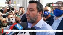 Santa Maria Capua Vetere, Salvini al carcere: 