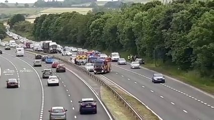 Collision on A19