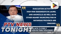 Sec. Roque: Palace closely monitoring situation in Taal Volcano