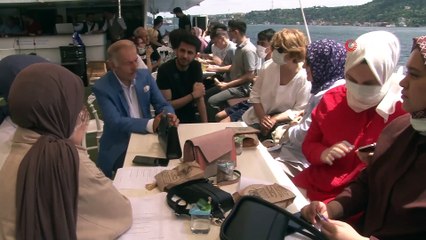 Bayrampaşa Belediyesi’nden üniversite sınavına giren gençlere boğaz turu